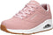 Skechers Uno - Stand On Air Dames Sneakers - Lichtroze - Maat 40