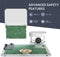 【2023 nieuwste UV-coating】 draadloos laadstation, 3 op 1 laadstation, wekker met draadloze oplader (