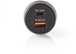 Nedis CCPD30W100BK - Oplader - Zwart