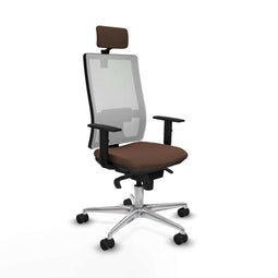 Bureaustoel Piqueras y Crespo 1D086N2 Donkerbruin