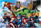 Clementoni Legpuzzel Marvel Avengers 48,5 Cm Karton 104 Stukjes