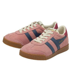 Gola suede meisjessneakers oudroze - maat 29
