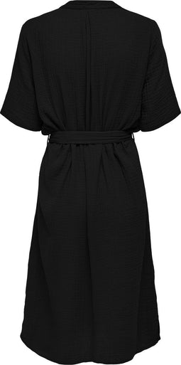 JDY JDYTHEIS - Jurk - Afneembare tailleband V-hals - Maat 38