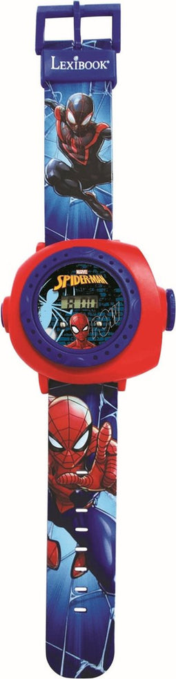 SPIDER-MAN Digitaal horloge met projectie van 20 beelden - LEXIBOOK