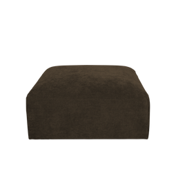 Urban Nature Culture Tao - Modular hocker - Hoogwaardige polyester - Donkerbruin 90 * 100 cm