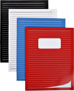 10 Schrift Basic A5 80 blz lijn 70 gr - Assorti kleuren