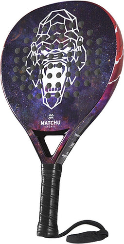 Matchu Sports - Padel Racket - Gorilla - Traanvorm - Padel - Met draagtas - 3K Carbon - Inclusief