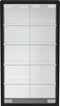 Vitrinekast staande hangende wandvitrine - 30 x 60 x 13 cm