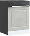 vidaXL - Vaatwaspaneel - Kalmar - 60x1,5x67 - cm - bewerkt - hout - betongrijs
