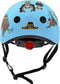 Mini Hornit Lids Fietshelm voor Kinderen met LED achterlicht - Super Sloth (S)