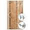 Tuindeco - Tuindeur Solide grenen 100 cm Tuindeco