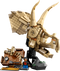 LEGO Jurassic World - Dinosaurusfossielen Triceratops schedel - 468 steentjes (76969)