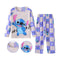 Disney Stitch - Kinderpyjama - Zacht en ademend - Blauw - Maat 11/12 jaar (140 cm)