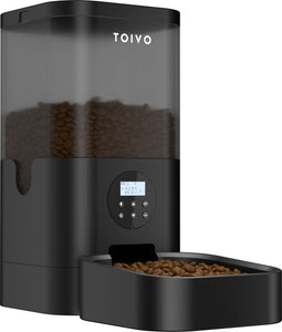 Toivo Voerautomaat 4L PRO - Voerdispenser - Spraakopname - Zwart