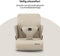 Deryan Travel Booster Stoelverhoger - 3-punts harnas - Kleur Nougat