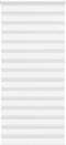 vidaXL - Zebra - rolgordijn - 105x230 - cm - stofbreedte - 100,9cm - polyester - wit