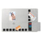 Nobo Magnetisch Combiboard - Prikbord En Whitebord In 1 - 61x39cm - Inclusief Whiteboard Accessoires - Zilver