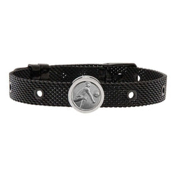 Talent Jewels TJA-1-12-03-2-235 - Uniseks Armband - Tijdloos ontwerp - Zwart