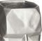 Vaas 3D Gezicht Zilverkleurig Polyresin 12 x 24,5 x 16 cm (4 Stuks)