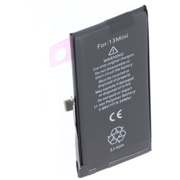 Accu geschikt voor Apple iPhone 13 Mini, Li-Polymer, 3.88V, 2406mAh, 9.3Wh, ingebouwd, zonder gereed