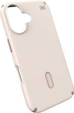 Speck iPhone 16 - Back Cover - Slank - Valbescherming tot 4 meter - Wit