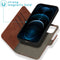 iMoshion Hoesje Geschikt voor iPhone 12 Pro / 12 Hoesje Met Pasjeshouder - iMoshion Uitneembare 2-in-1 Luxe Bookcase - Bruin