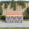 vidaXL - Tuinbank - schanskorfontwerp - 103x70x65 - cm - massief - douglashout