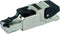 Telegärtner 100023045 RJ45-stekker CAT 6A afgeschermd 100023045 Stekker, recht Aantal polen (sensoren) 8P8C Metaal 10 s