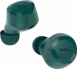 Belkin SoundForm Bolt - In-ear Headset - Draadloos Bluetooth - IPX4 Spatwaterdicht - Blauwgroen