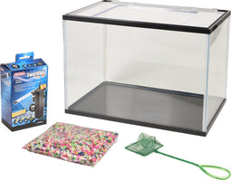 Flamingo Aquarium Lollipop - 16 L - complete aquariumset met filter en afdekglas - kunststof