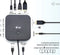 i-tec C31TRIPLE4KDOCKPDPRO - USB-C HDMI Dual DP Docking Station - 100W Power Delivery - Zwart