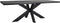 Richmond Interiors Eettafel TOP Oakura 230 (Black)