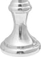 vidaXL - Schaakstandbeelden - 2 - stuks - Zilver - Aluminium