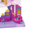 Polly Pocket Pollyville Flamingo Fun Car Wash - Speelfigurenset