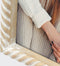 ZEP - Duo Houten fotolijst wit/bruin Lisse 2Q voor 2 foto's 13x18 - ML257D