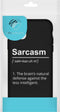 iMoshion Hoesje Geschikt voor Samsung Galaxy S23 Hoesje Siliconen - iMoshion Design hoesje - Zwart / Sarcasm