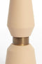 Light & Living Tafellamp Ilvar - 39cm - Mat Beige - excl. kap