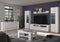 Furnilux Skylight - Dakraam woonkamercombinatie - Hoogglans MDF - Wit/grijs - 46x351x202cm
