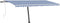 vidaXL - Luifel - vrijstaand - handmatig - uittrekbaar - 500x300 - cm - blauw - en - wit