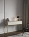 Selsey Bemmi - Make-uptafel met lades - Grijsbeige met gouden poten
