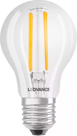 LEDVANCE Slimme ledlamp met wifi-technologie, fitting E27, dimbaar, warmwit (27- K), vervangt gloeilampen met 6- W, SMART+ WiFi Classic dimbaar