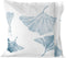 Kussensloop Ginkgo | Blanc