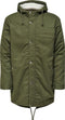 ONLY & SONS ONSALEX TEDDY PARKA JACKET EXP RE VD - Heren Jas - Capuchon met Sherpa voering - Maat S