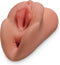 Pipedream - Perfect Pussy Double Stroker - Masturbator Vagina Caramel Beige