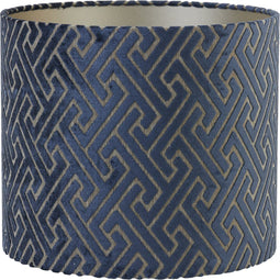 Light & Living - Lampenkap MAZE - Ø35x30cm - Blauw