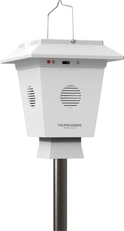 Vulpes Goods® PRO - Ultrasoon Vogelverjager - Diervriendelijk - Werkt op Zonne-energie