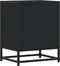 vidaXL - Nachtkastjes - 2 - st - 40x31x50 - cm - bewerkt - hout - zwart