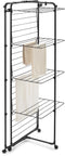 Brabantia HangOn Droogtoren - 30 m - Inklapbaar - Matt Black
