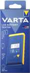 Varta LCD Batterijtester - Accutester 1.2V 1.5V 3V 9V - Voor AA AAA C D
