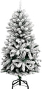 vidaXL - Kunstkerstboom - met - scharnieren - en - sneeuw - 150 - cm